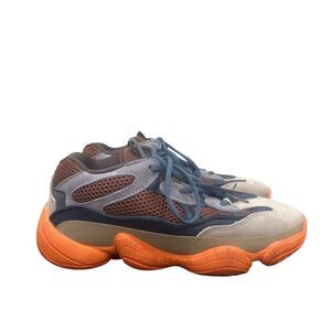 Adidas Yeezy 500 Shoes Mens Size 8.5 Enflame GZ5541 Suede Mesh Sneakers
